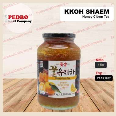 Kkoh shaem honey citron tea 1 kg - teh madu jeruk korea