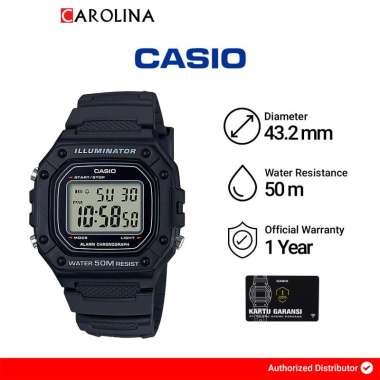 Casio W-218H-1A Jam Tangan Digital Pria