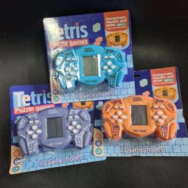 Mainan Anak Game Boy Tetris Puzzle Game Gimbot 23 Game