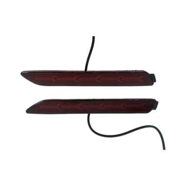 Reflektor Led Mata Kucing Lampu Bumper Belakang Toyota Innova 2012-2015 Sequential Model 2