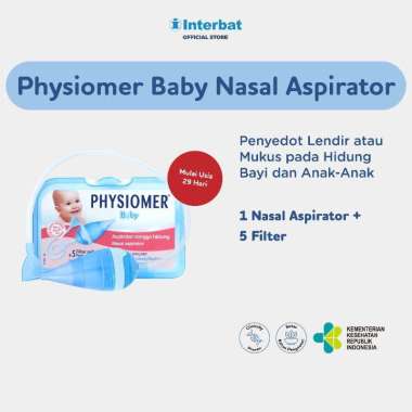 Physiomer Baby Nasal Aspirator - Penyedot Ingus/Mukus Bayi