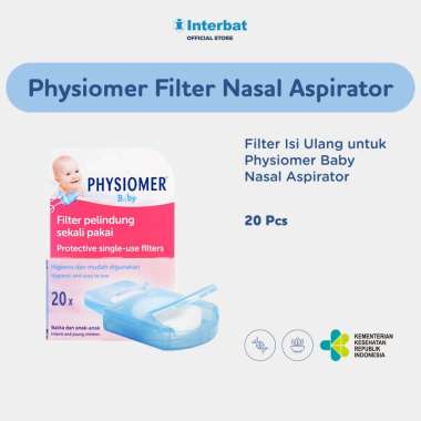 Physiomer Baby Nasal Aspirator - Filters Refill Box @20pcs