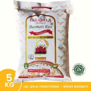 Beras Basmati Lal Qilla Traditional 5KG Beras India untuk Diabetes Obesity