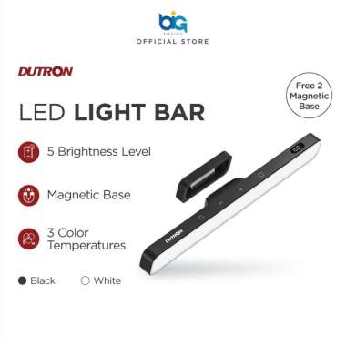 DUTRON LED Light Bar Magnetic Portable PUTIH