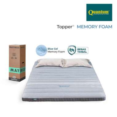 Quantum Mattress Topper Memory Foam 6.5cm Kasur Springbed Spring Bed 180 x 200