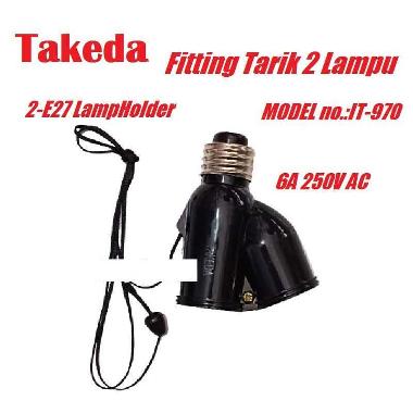 Fitting Tarik Cabang 2 Lampu