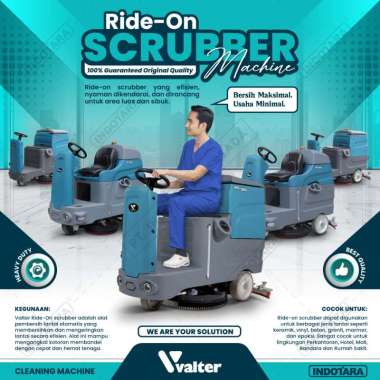 valter VTR-RSC 660 Ride-On Scrubber