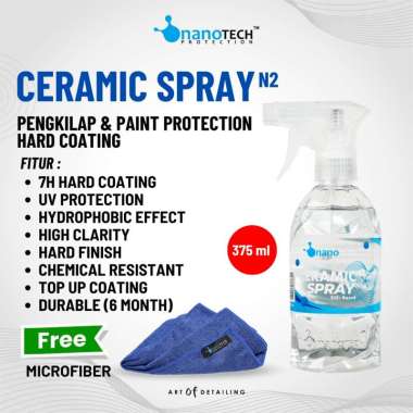 CERAMIC SPRAY - NANO CERAMIC COATING - NANOTECH PAINT PROTECTION - TOP UP COATING MAINTENANCE