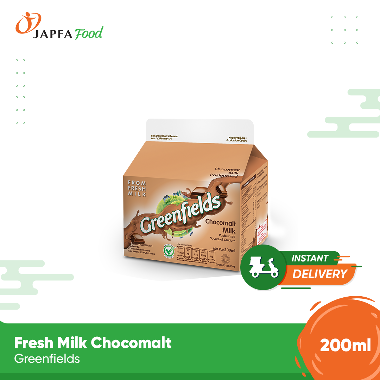 Promo Harga Greenfields Fresh Milk Choco Malt 200 ml - Blibli