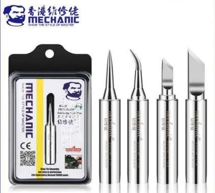 Mata Solder Station Mechanic Tembaga Lurus Super Lancip 900M-T-VI