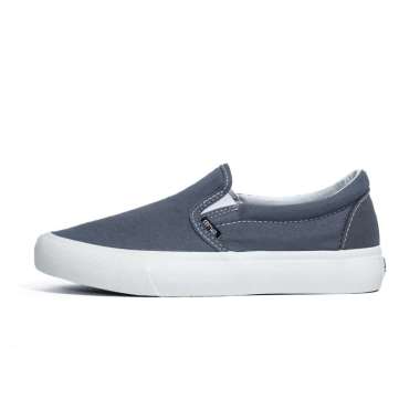 SABA Vintage Slip On Grey - Sepatu Sneakers Casual Pria Wanita 41