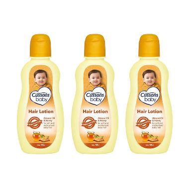 Buy 2 Get 3 - Cussons Baby Hair Lotion Almond Oil & Honey 200ml