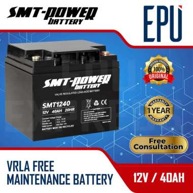Aki UPS SMT 12v 40ah Baterai UPS / Batere UPS / Accu UPS / Battery UPS