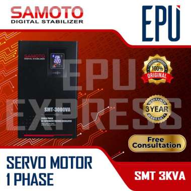 Stabilizer Samoto stabiliser 3000 VA Stavol Listrik SMT Svc Avr 3000N