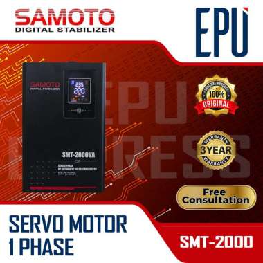Stabilizer Samoto stabiliser 2000 VA Stavol Listrik SMT Svc Avr 2000N
