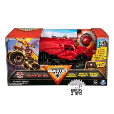 SPIN MASTER, Monster Jam Bakugan Dragonoid RC 1:24 Scale