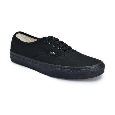 Vans Authentic Sepatu Sneaker Pria Black/Black [VN000EE3BKA] 7