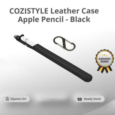 COZISTYLE Leather Case Apple Pencil Black