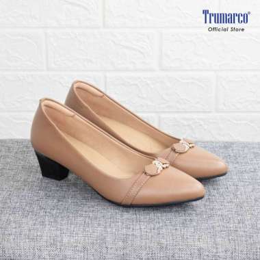 Trumarco THE 508 Black Sepatu Pantofel Wanita 42 Moka