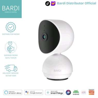 BARDI IP CAMERA INDOOR PTZ LITE - CCTV WIFI BABY MONITORING