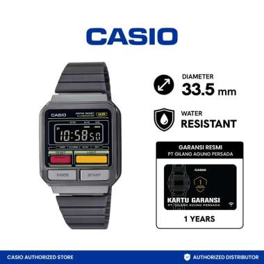 jam tangan unisex casio original vintage A120WEGG-1BDF