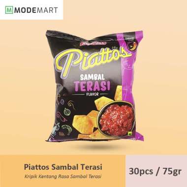 Piattos Sambal Terasi 75 Gr (30 Pcs)