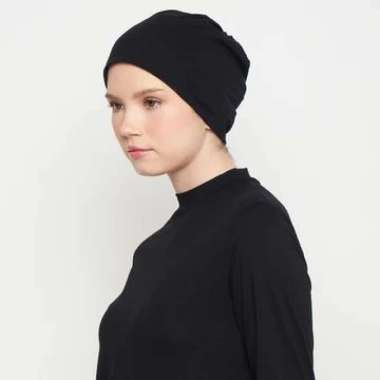 Zeta Scarves - Inner Hijab Black