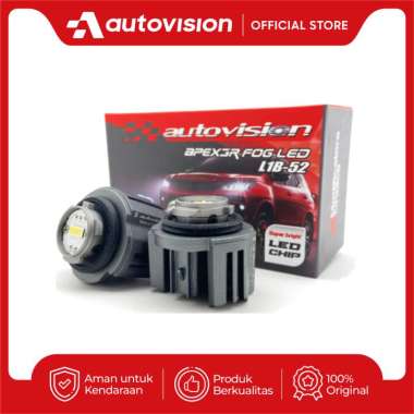 Lampu LED Fog Light L1B Autovision 6000K 12V 15W Honda Toyota Car