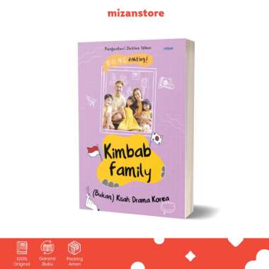 Mizan Buku Parenting Kimbab Family: (Bukan) Kisah Drama Korea