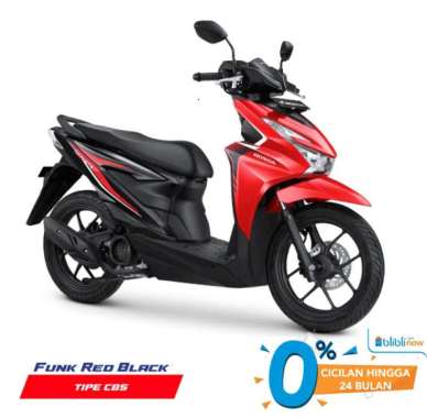 Honda BeAT CBS Sepeda Motor Red Black Palembang