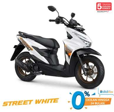Honda BeAT STREET CBS Sepeda Motor White Palembang