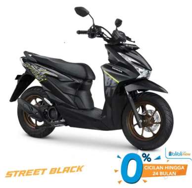 Honda BeAT STREET CBS Sepeda Motor Black Palembang