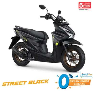 Honda BeAT STREET CBS Sepeda Motor Black Palembang