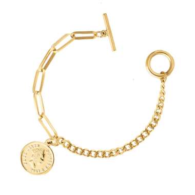 Dear Me - Agnes Bracelet (Stainless Steel with 18K Gold Plated)