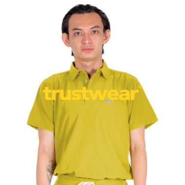 TRUSTWEAR - Julian Doctor's Scrub / Set Baju Celana Jaga OKA OK Dokter / Perawat Pendek II Large Lem