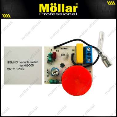 MOLLAR Variable Switch MG005 Saklar Speed Control Mesin Mini Grinder