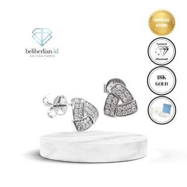 Trey Diamond Earring - Anting Berlian Eropa Asli