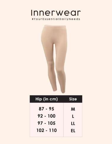 Wacoal Hijabi Legging IP 5125 LL BROWN