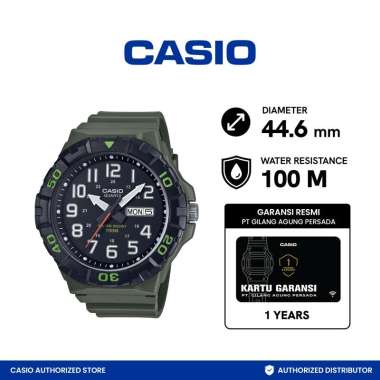 jam tangan pria casio original MRW-210H-3AVDF
