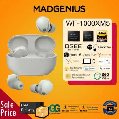 SONY Original TWS Sony WF-1000XM5 / WF1000XM5 / WF 1000XM5 Wireless Noise Cancelling Headphones . Be