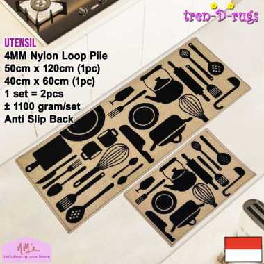 Tren-D-rugs Karpet keset kaki alas lantai dapur panjang lorong runner koridor kamar mandi shower kit