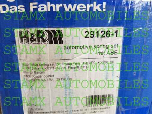 Per Ceper ORIGINAL ASLI merk H&R Germany Yaris Gen 1 Bakpao 2006-2013