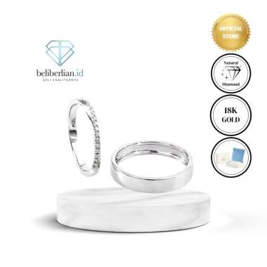 Wedding Ring Eternal Cincin Kawin Berlian Asli Eropa