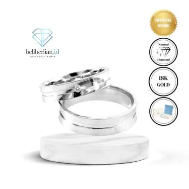 Wedding Ring Classic Cincin Kawin Klasik Berlian Asli
