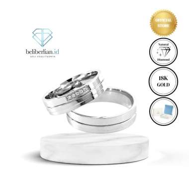 Wedding Ring Forever Cincin Kawin Klasik Berlian Asli