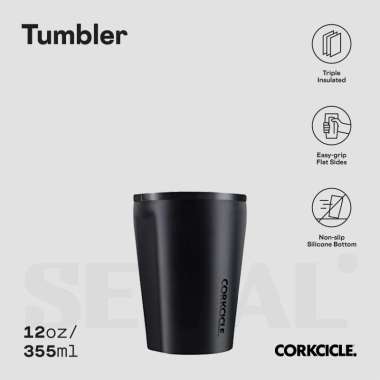 CORKCICLE® Tumbler 12oz - Dipped Blackout