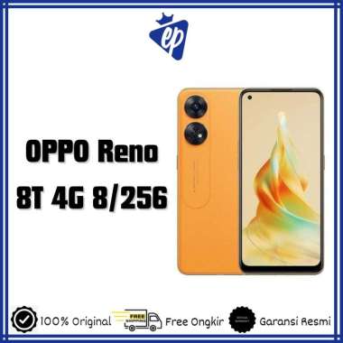 OPPO Reno 8T 4G 8/256 Gb - Garansi Resmi Indonesia Black
