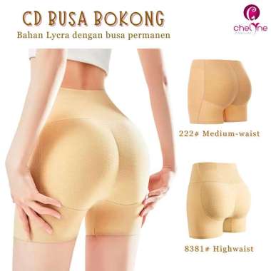 Chelyne 222 Seamless Celana Dalam Wanita 8381-Hitam XL