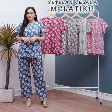 PROMO SALE !! Setelan Cp Donut / setelan baju dan celana wanita terbaru