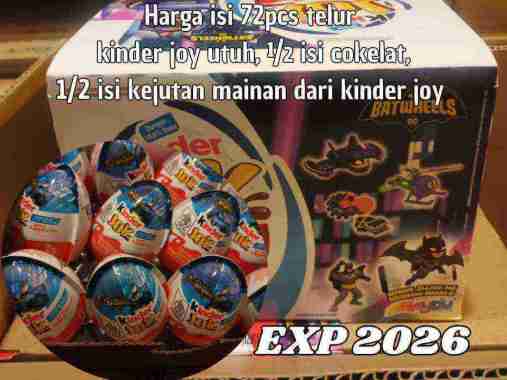 Promo Harga Kinder Joy Chocolate Crispy Boys 20 gr - Blibli